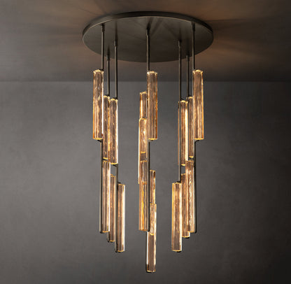Audubon Crystal Round Chandelier 40"