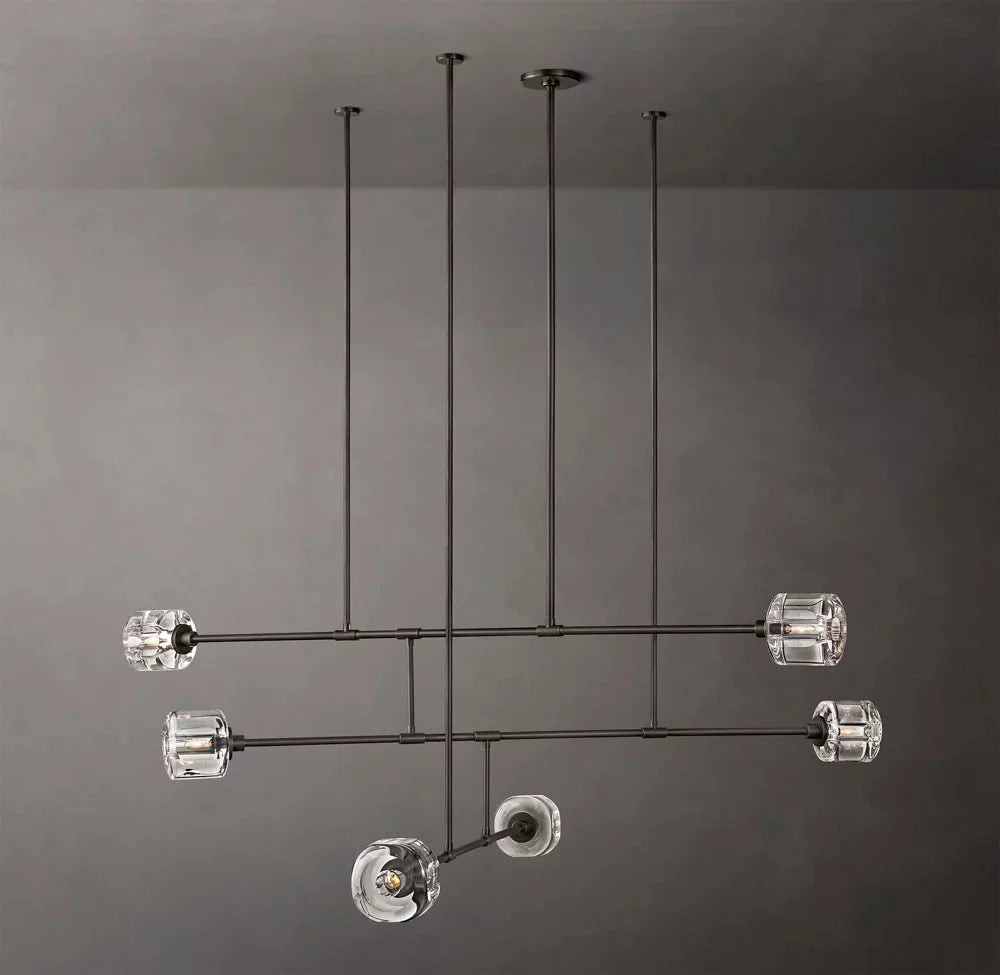 Demarets Rotary Round Chandelier
