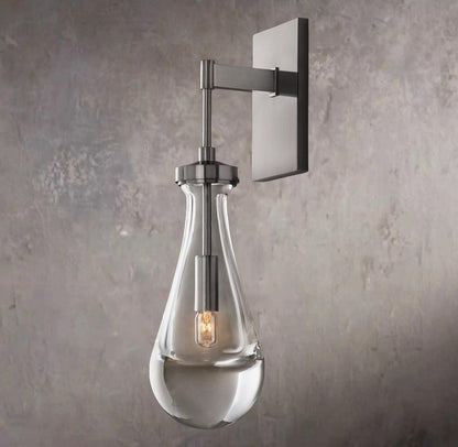 Rainfall Outdoor Wall Sconce