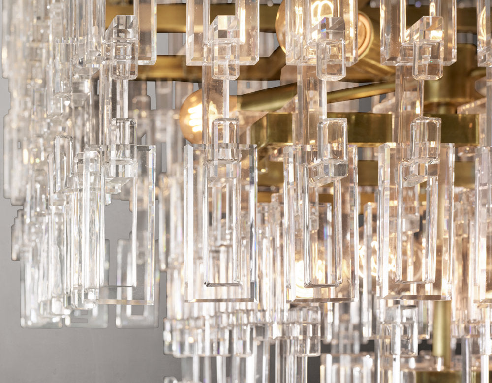 Marignan Rectangular Chandelier 60"