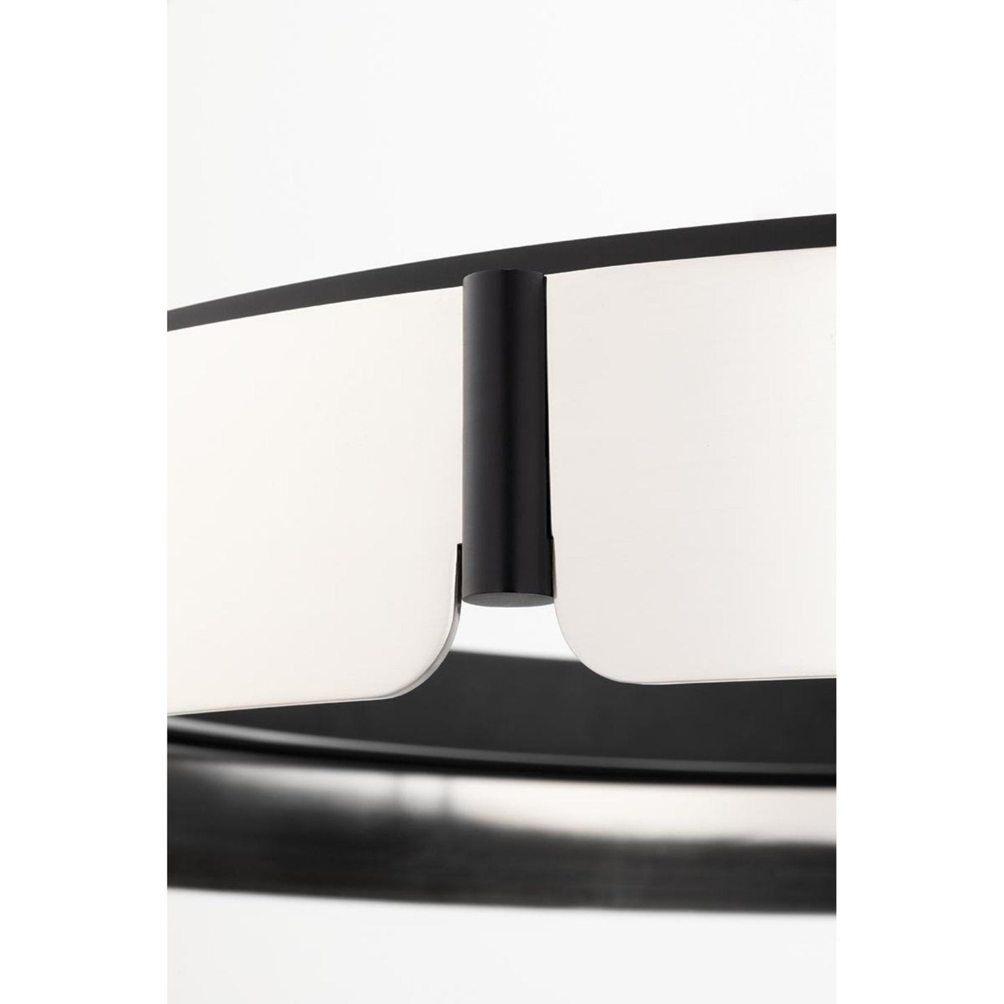 Tribeca 0-Light Chandelier in Burnished Nickel/Black Combo 32.75L x 32.75W x 5H