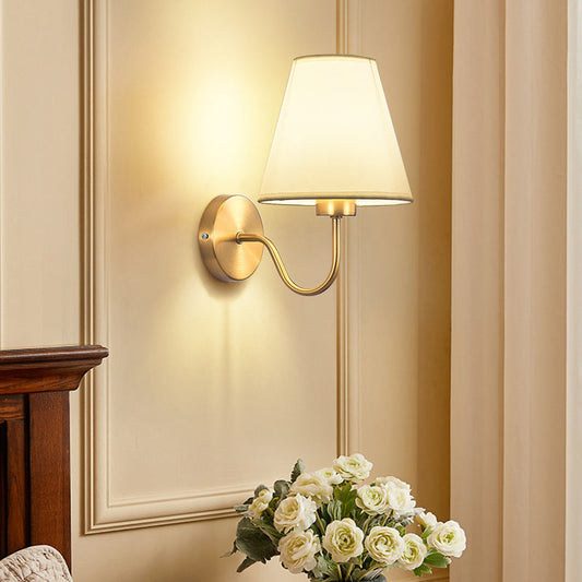 Modern Fabric Wall Lamp – Bedroom, Bedside & Hotel Corridor Light