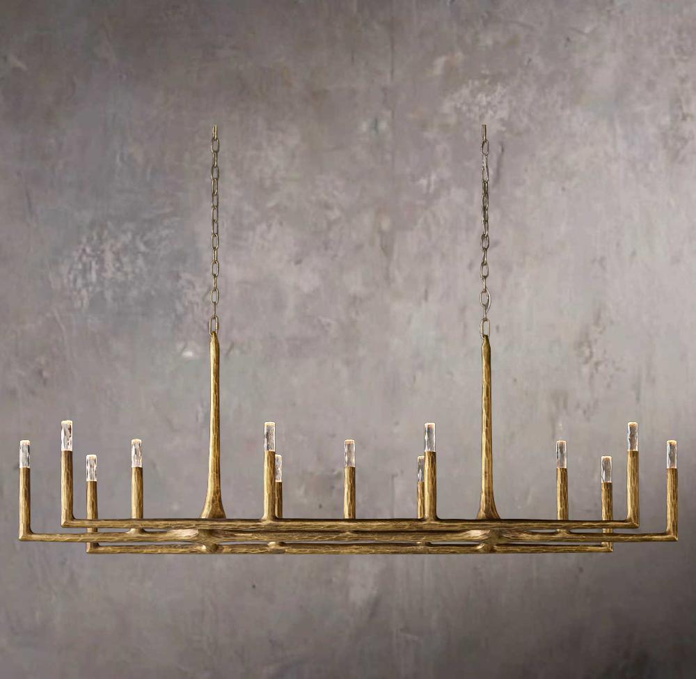 Thaddeus Linear 72-Inch Chandelier