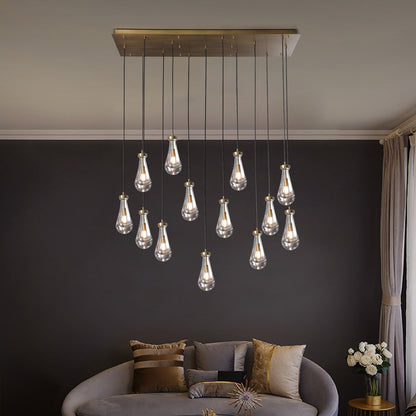 Raindors Rectangular Chandelier 54"