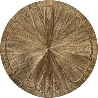 Jonathan Charles Hamilton Round Dining Table (496000-72L-PGA)
