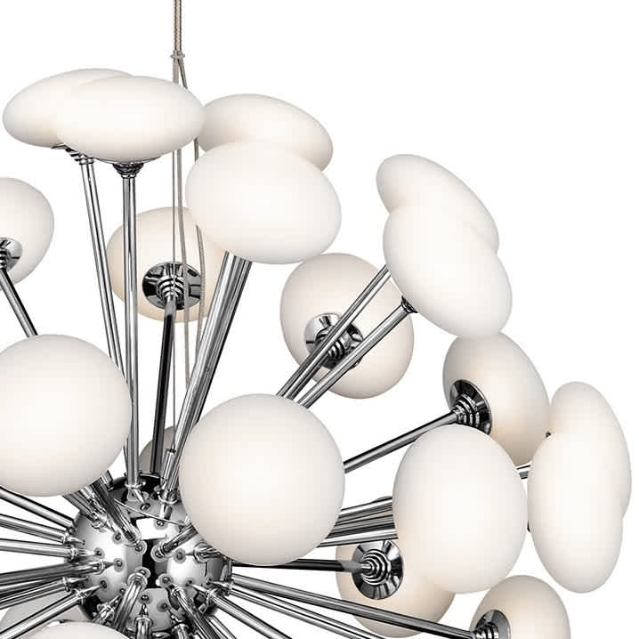 Kotton 49 Light 24" Wide LED Globe Chandelier