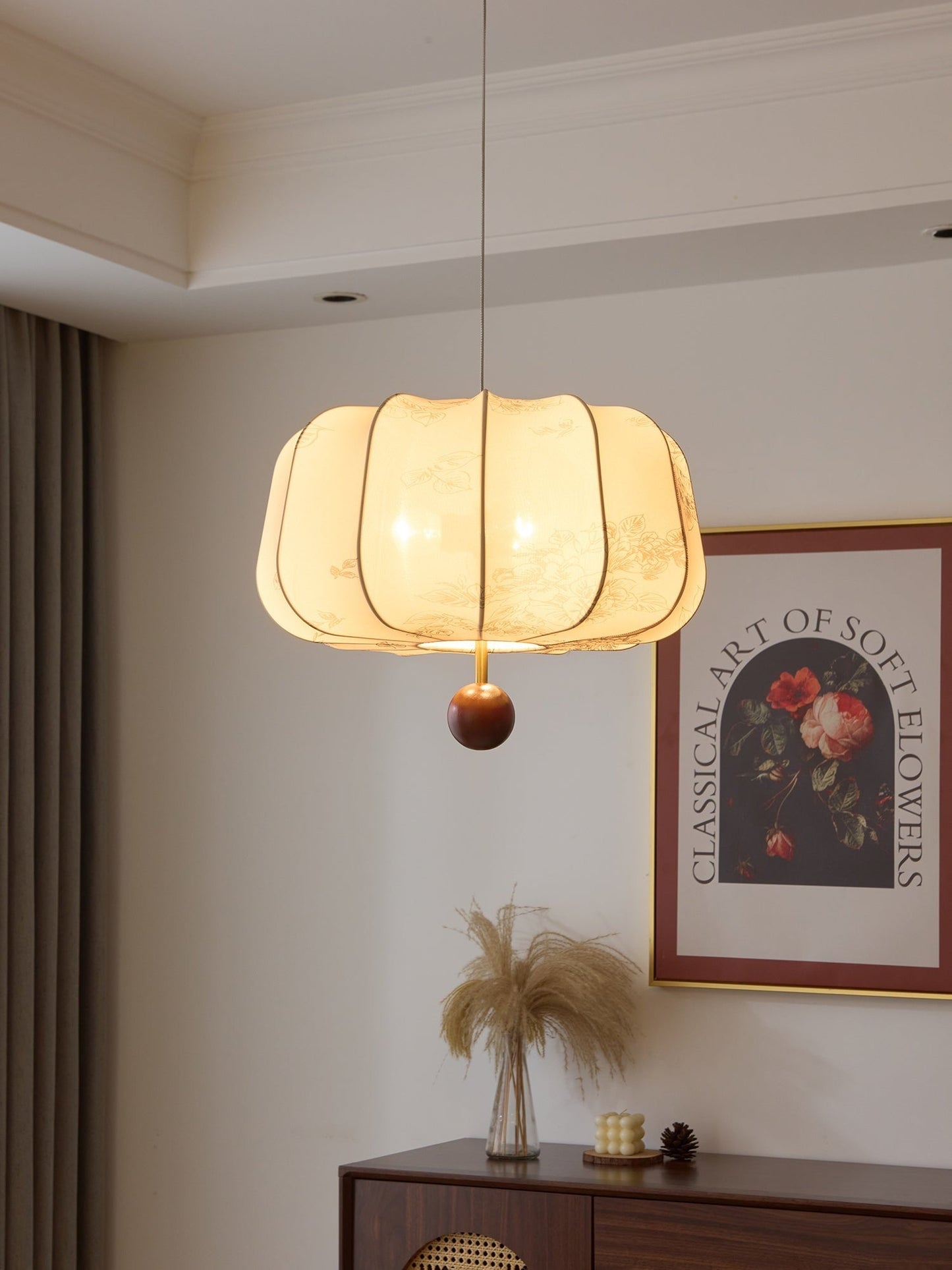 Elara Fabric Pendant Lamp