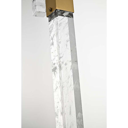 Elegant Lighting Aurora 30" Wide Crystal Multi Light Pendant