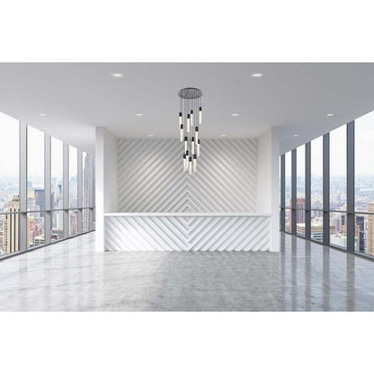 Elegant Lighting Aurora 30" Wide Crystal Chandelier