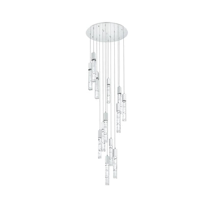 Elegant Lighting Aurora 30" Wide Crystal Chandelier