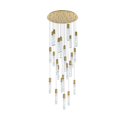 Elegant Lighting Aurora 42" Wide Crystal Chandelier