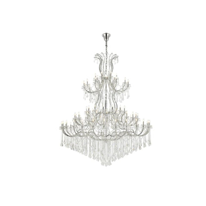 Elegant Lighting Maria Theresa 84 Light 96" Wide Crystal Chandelier with Clear Royal Cut Crystals