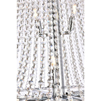 Elegant Lighting Primo 48 Light 54" Wide Crystal Empire Chandelier with Clear Royal Cut Crystals