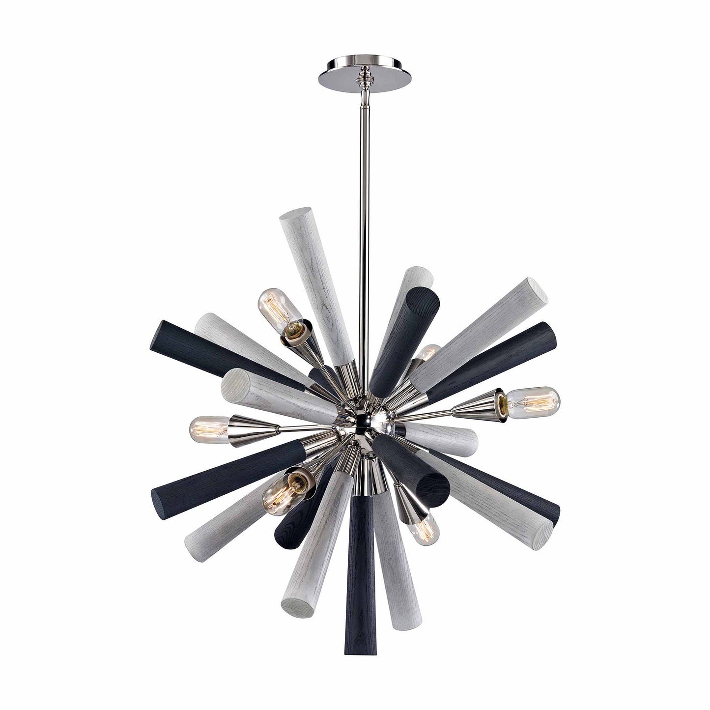 6 Light 1 Tier Chandelier from the Solara Collection