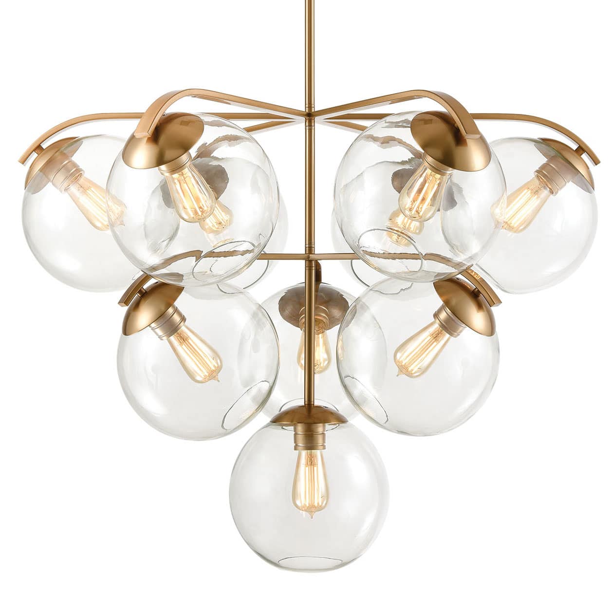 Collective 10 Light 36" Wide Chandelier