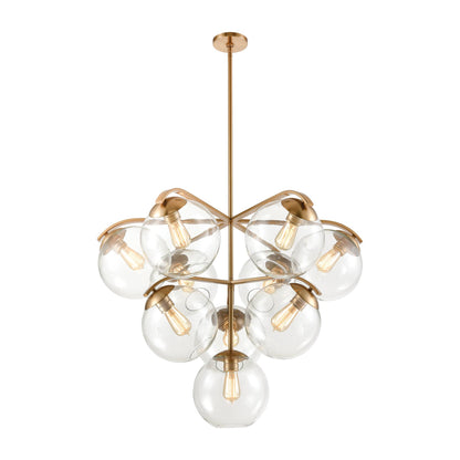 Collective 10 Light 36" Wide Chandelier