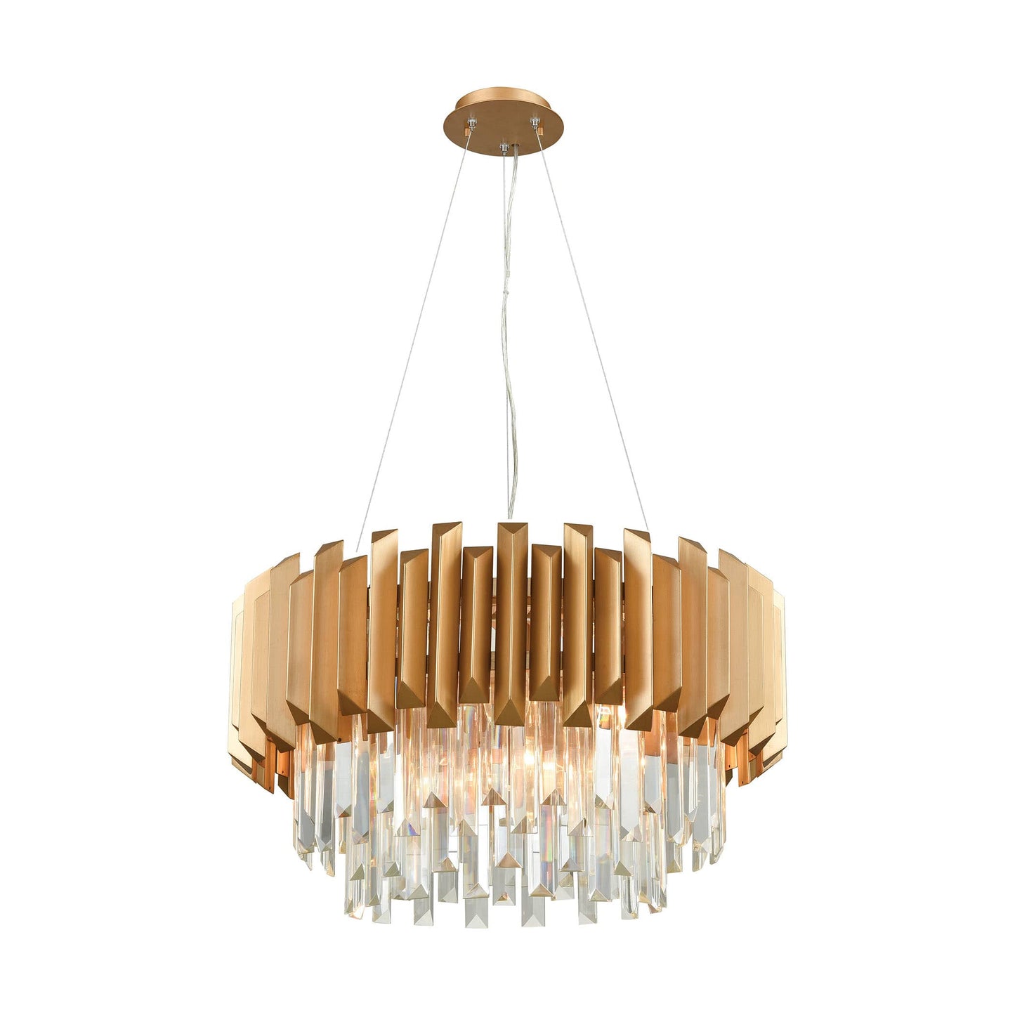 Seneca Falls 6 Light 26" Wide Crystal Chandelier