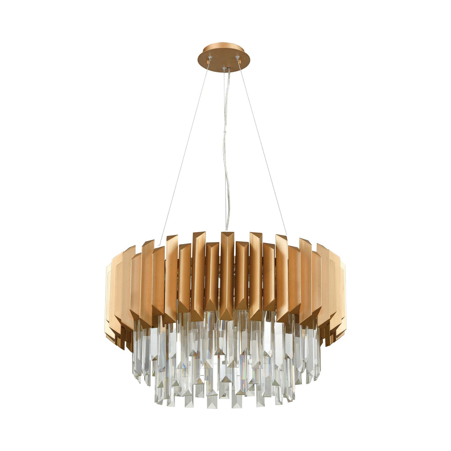 Seneca Falls 6 Light 26" Wide Crystal Chandelier
