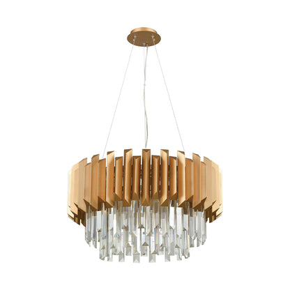 Seneca Falls 6 Light 26" Wide Crystal Chandelier