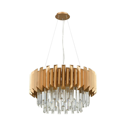 Seneca Falls 6 Light 26" Wide Crystal Chandelier