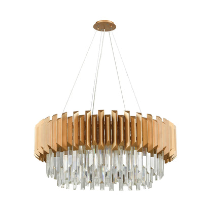 Seneca Falls 8 Light 34" Wide Crystal Chandelier