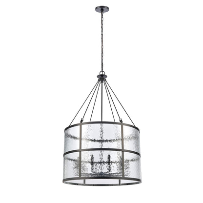 Solace 10 Light 30" Wide Taper Candle Pendant