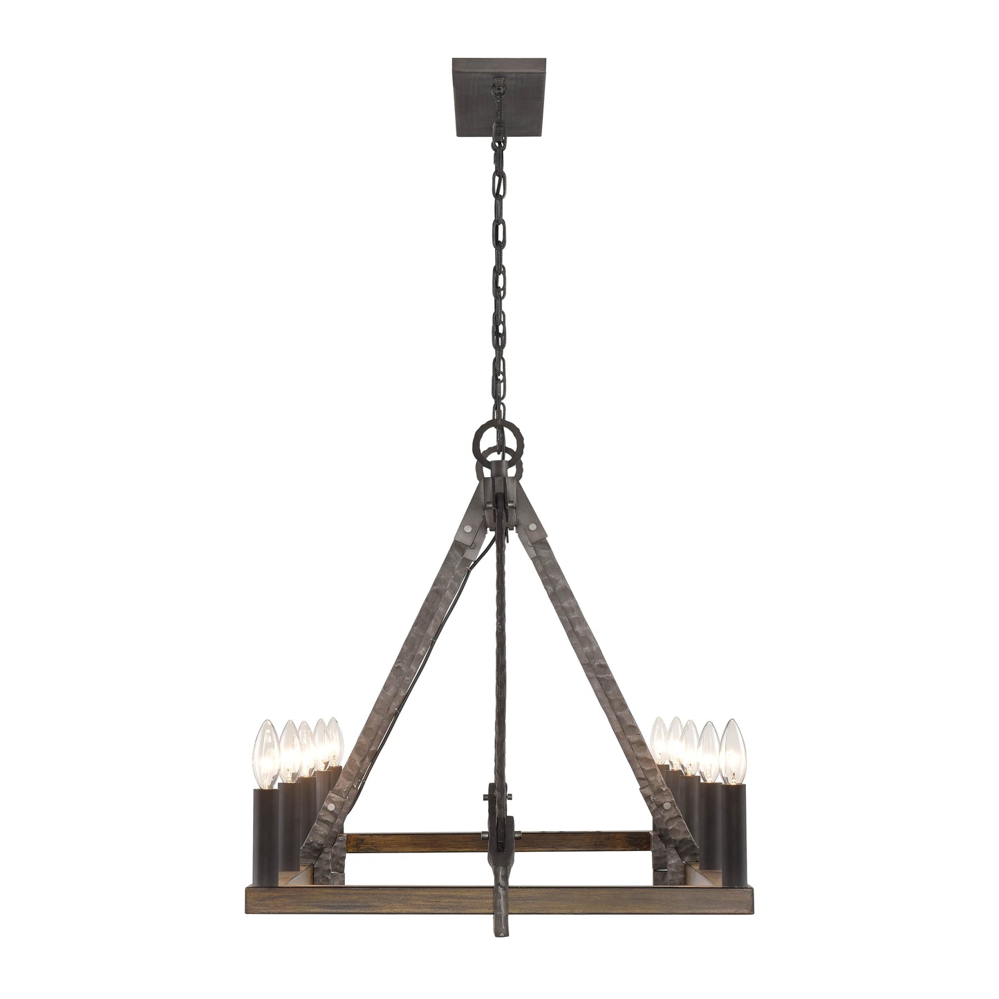 Harwell 10 Light 56" Wide Taper Candle Style Chandelier