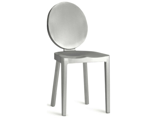 Kong Silver Side Dining Chair by Philippe Starck