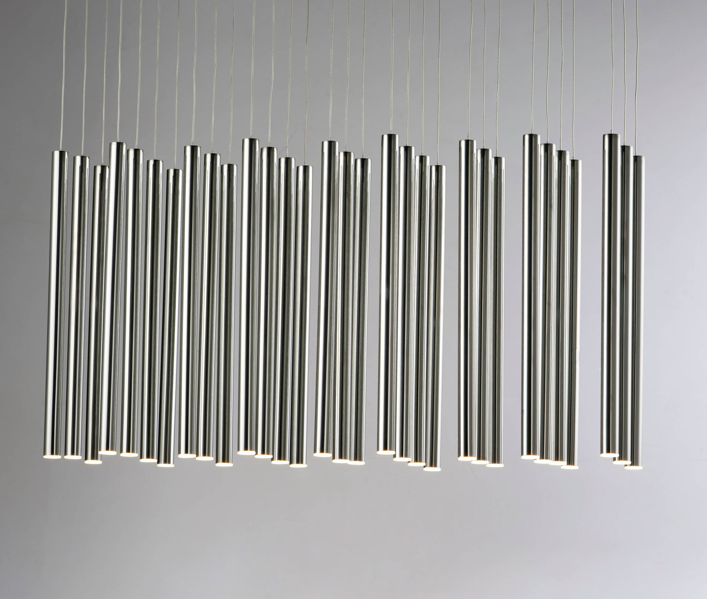 Flute 35 Light 36" Wide LED Multi Light Pendant