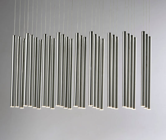 Flute 35 Light 36" Wide LED Multi Light Pendant