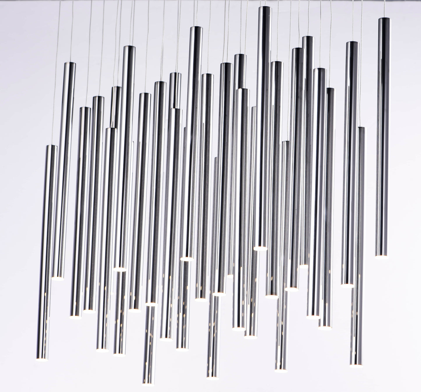 Flute 35 Light 36" Wide LED Multi Light Pendant