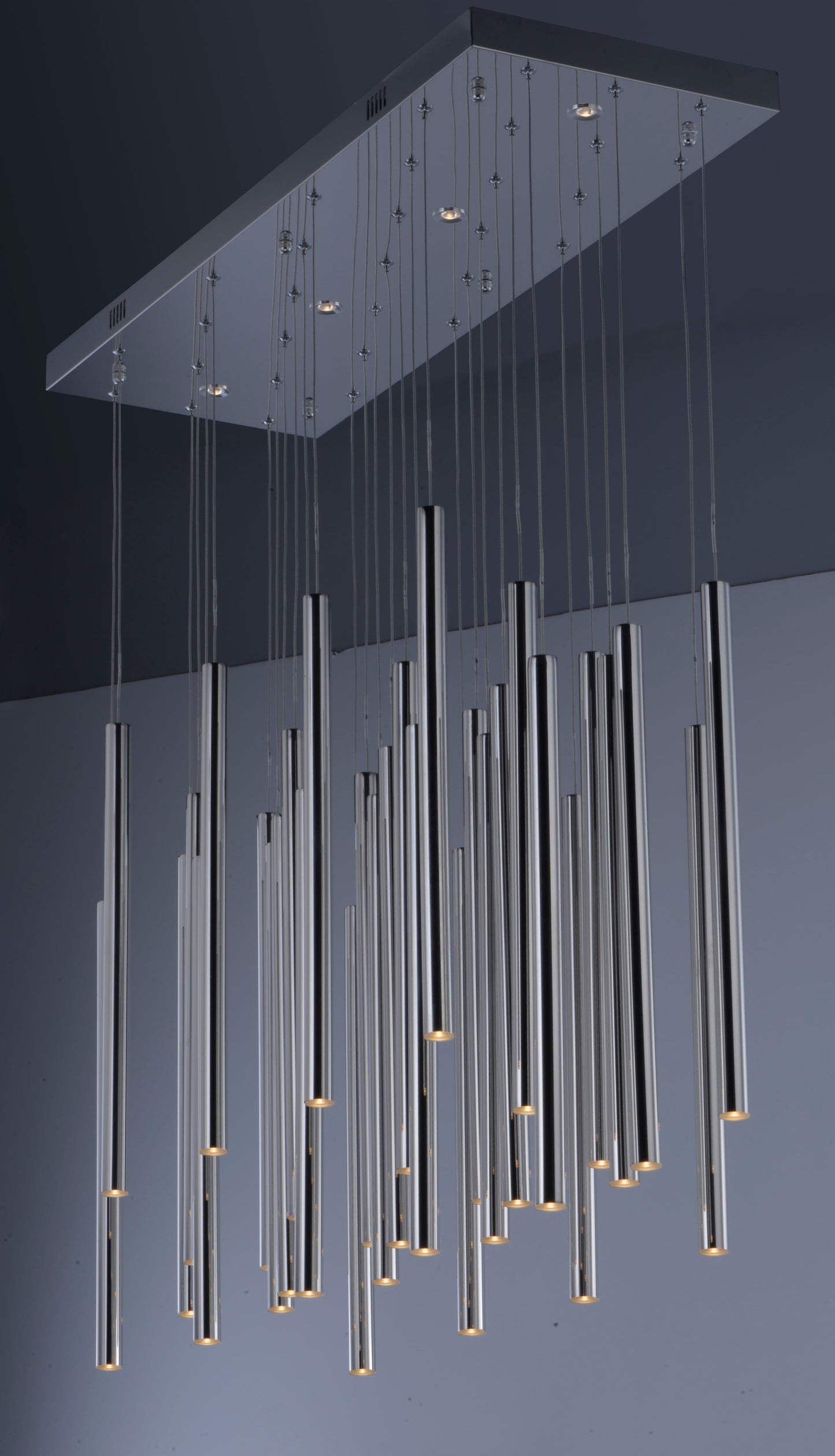 Flute 35 Light 36" Wide LED Multi Light Pendant