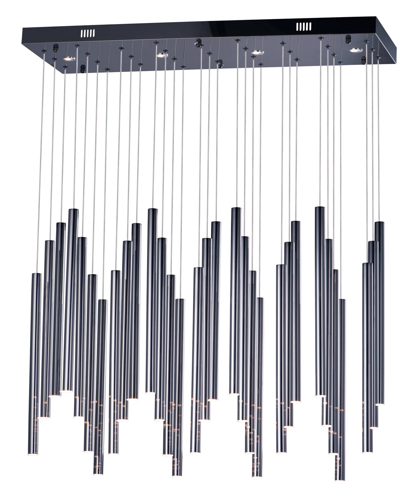 Flute 35 Light 36" Wide LED Multi Light Pendant