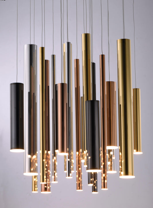 Flute 32 Light 26" Wide LED Multi Light Pendant