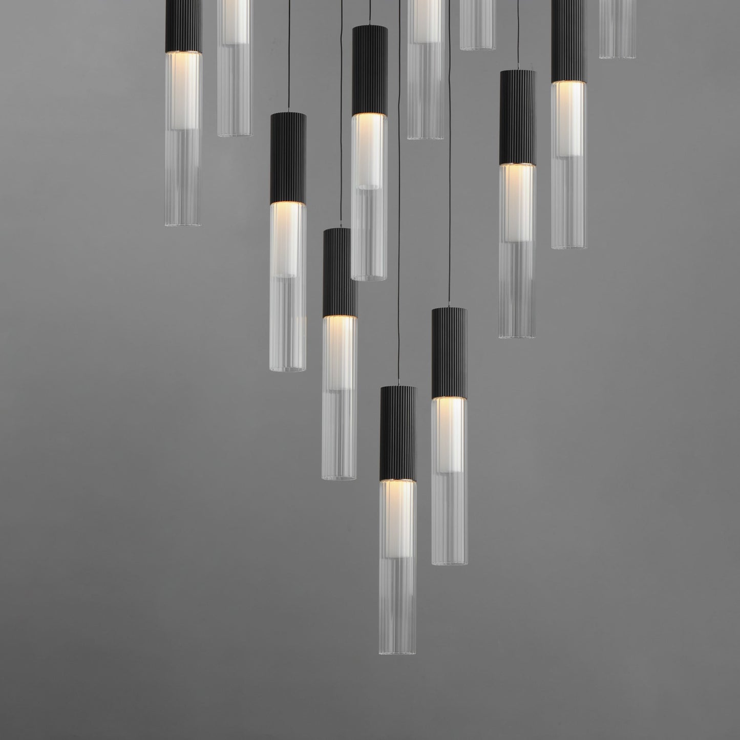 Reeds 21" Wide LED Multi Light Pendant