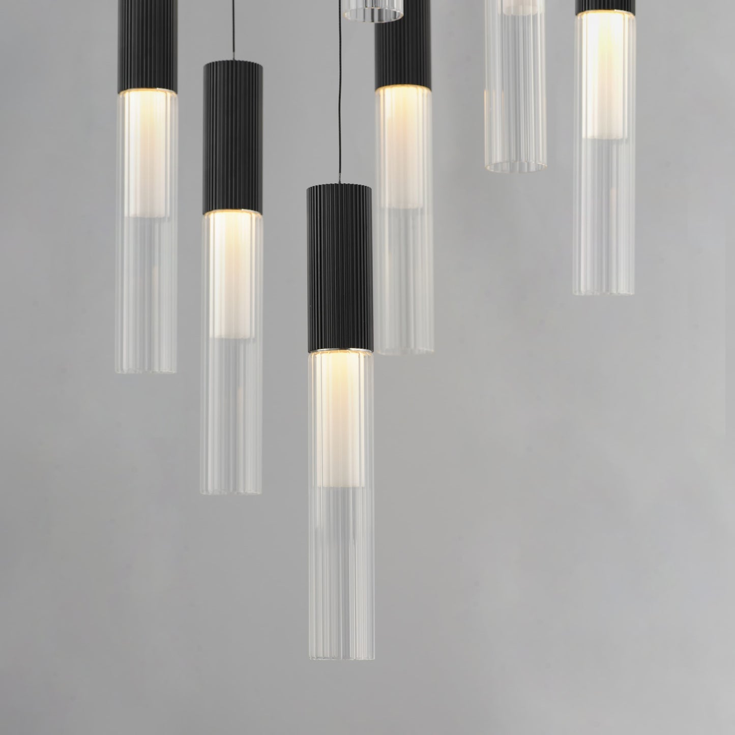 Reeds 21" Wide LED Multi Light Pendant