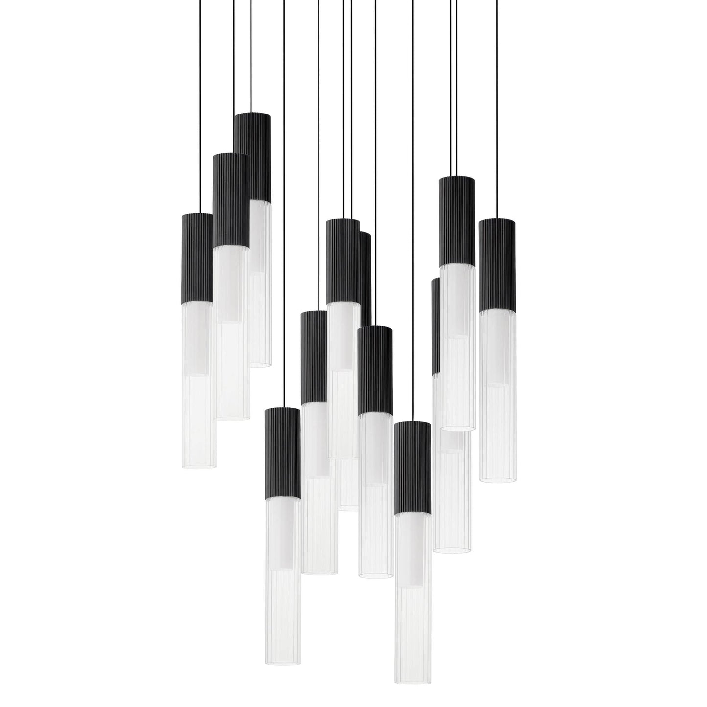 Reeds 21" Wide LED Multi Light Pendant
