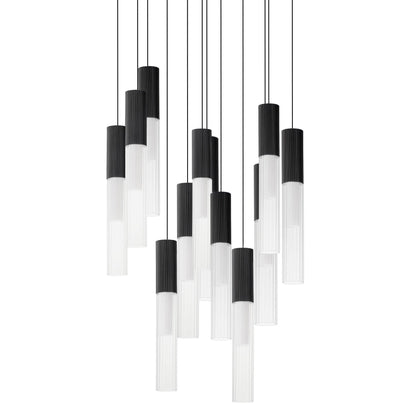 Reeds 21" Wide LED Multi Light Pendant