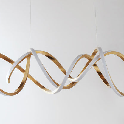 Signature 41" Wide LED Abstract Chandelier