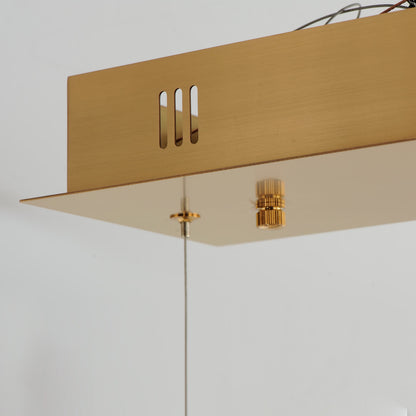 Signature 41" Wide LED Abstract Chandelier