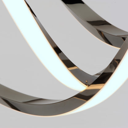 Signature 41" Wide LED Abstract Chandelier