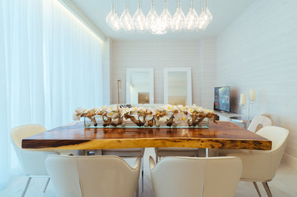 Larmes 52" Wide 24 Light Linear LED Multi Pendant