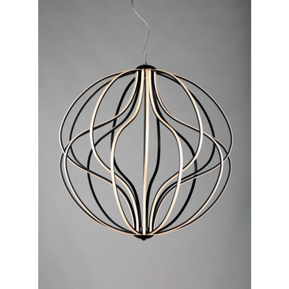 ET2 Aura 31" Wide LED Abstract Globe Chandelier