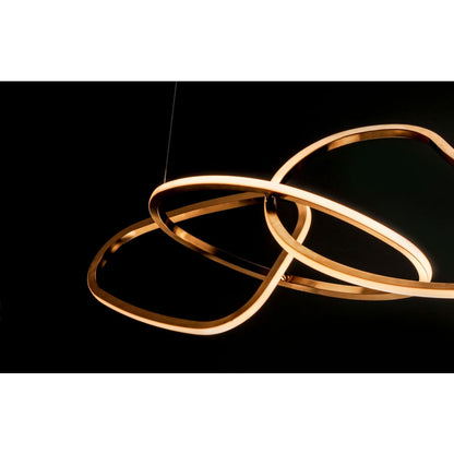 ET2 Unity 55" Wide LED Abstract Chandelier
