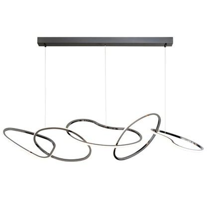 ET2 Unity 55" Wide LED Abstract Chandelier