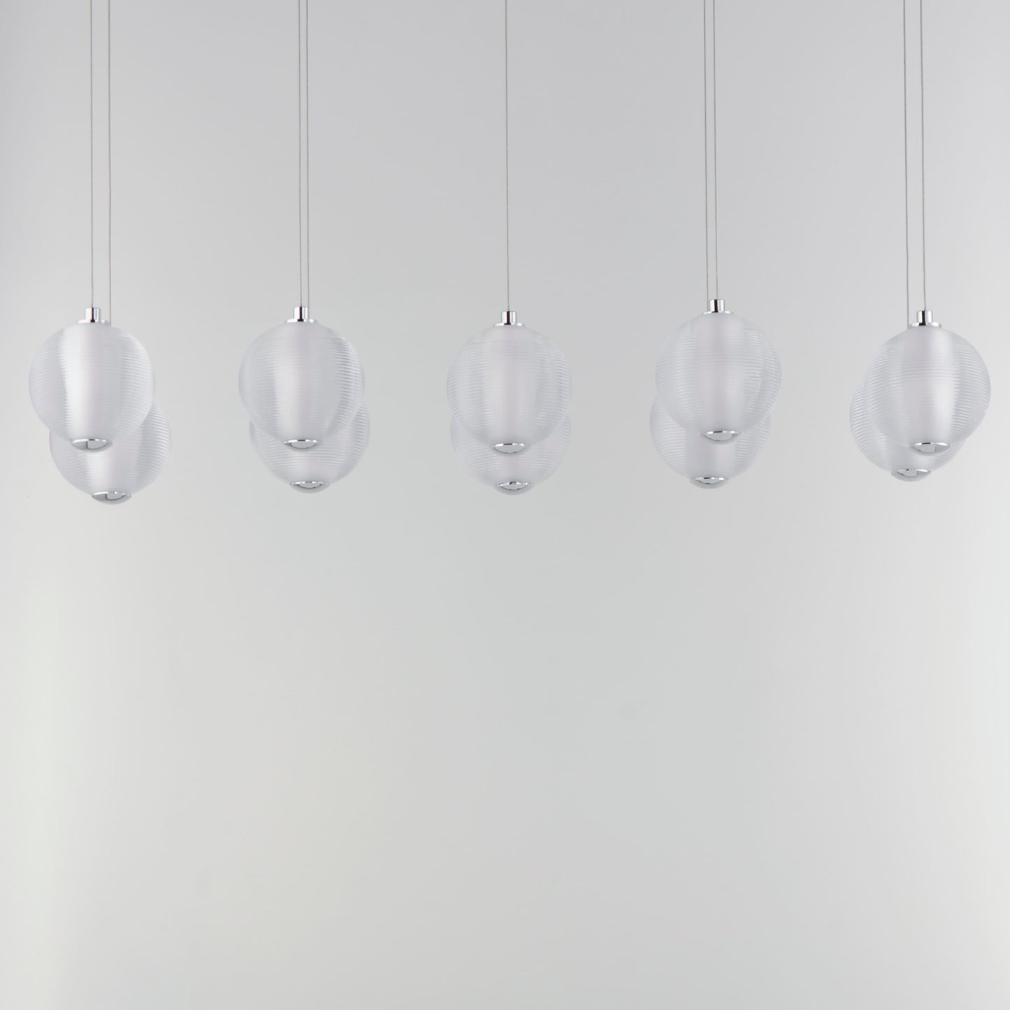 Rhythm 34" Wide LED Linear Chandelier