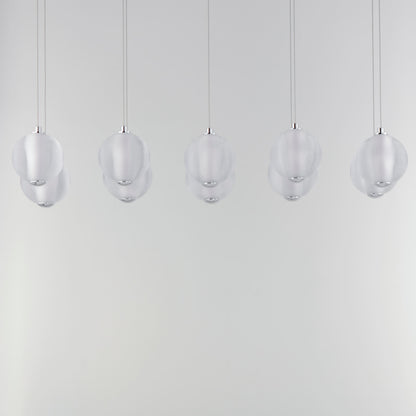 Rhythm 34" Wide LED Linear Chandelier
