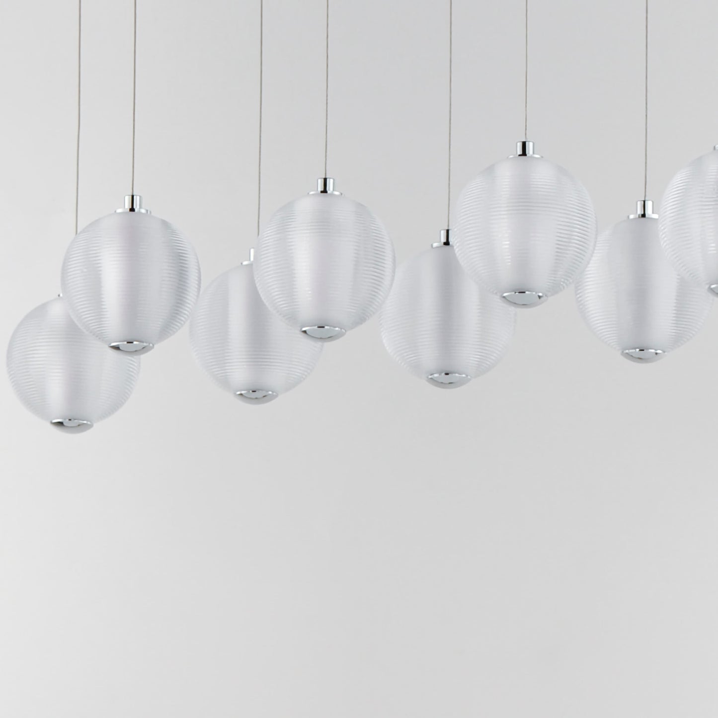 Rhythm 34" Wide LED Linear Chandelier