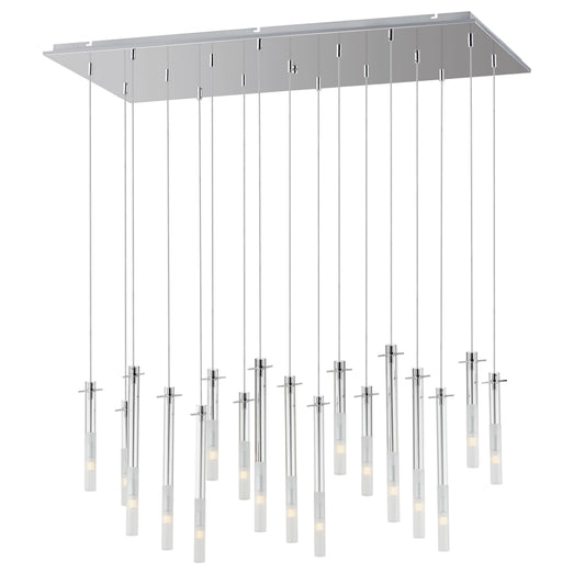 Pipette 17 Light 24" Wide LED Suspension Linear Pendant