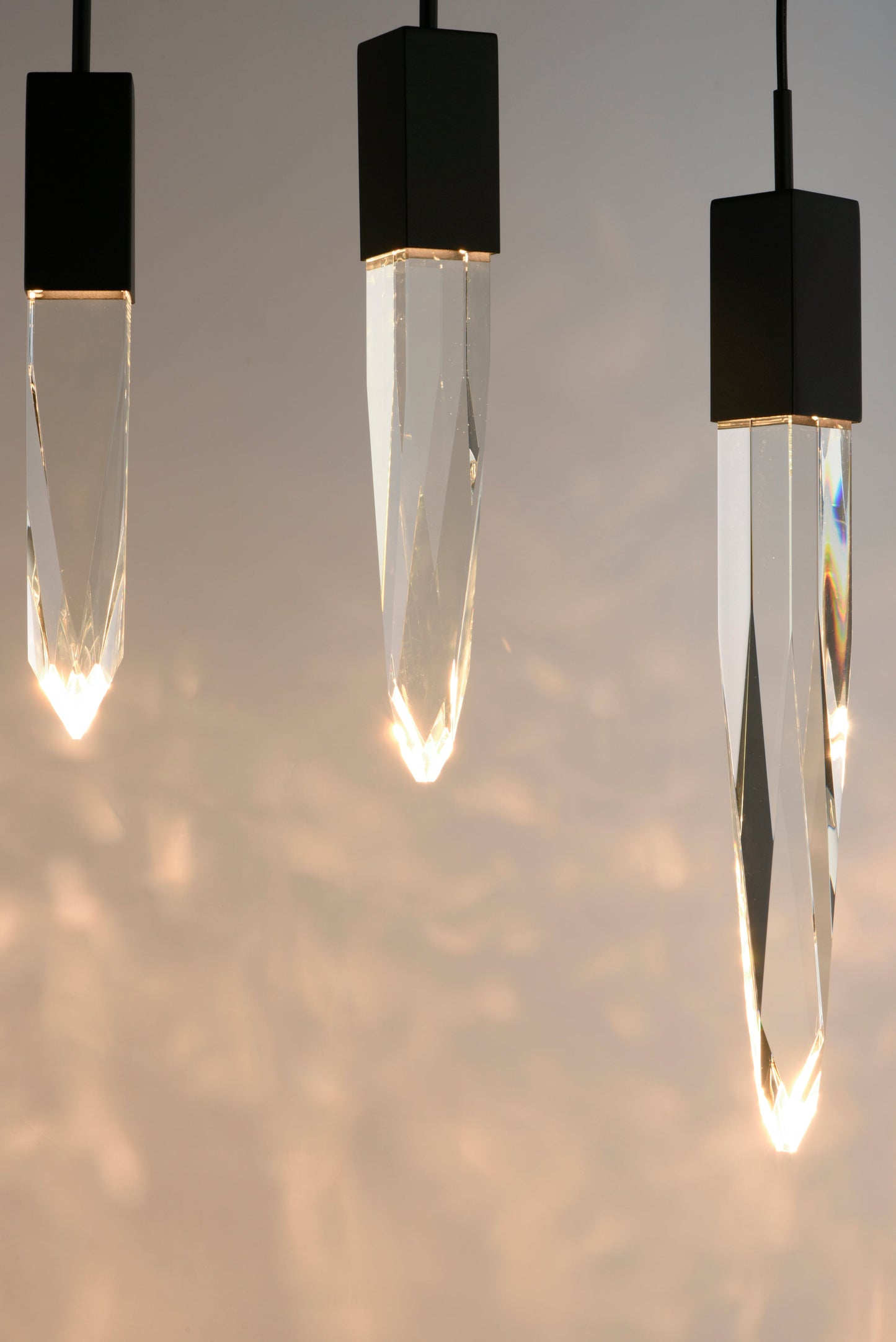 Quartz 10 Light 20" Wide LED Multi Light Pendant